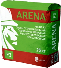 Финишная самовыравнивающаяся смесь ARENA F3